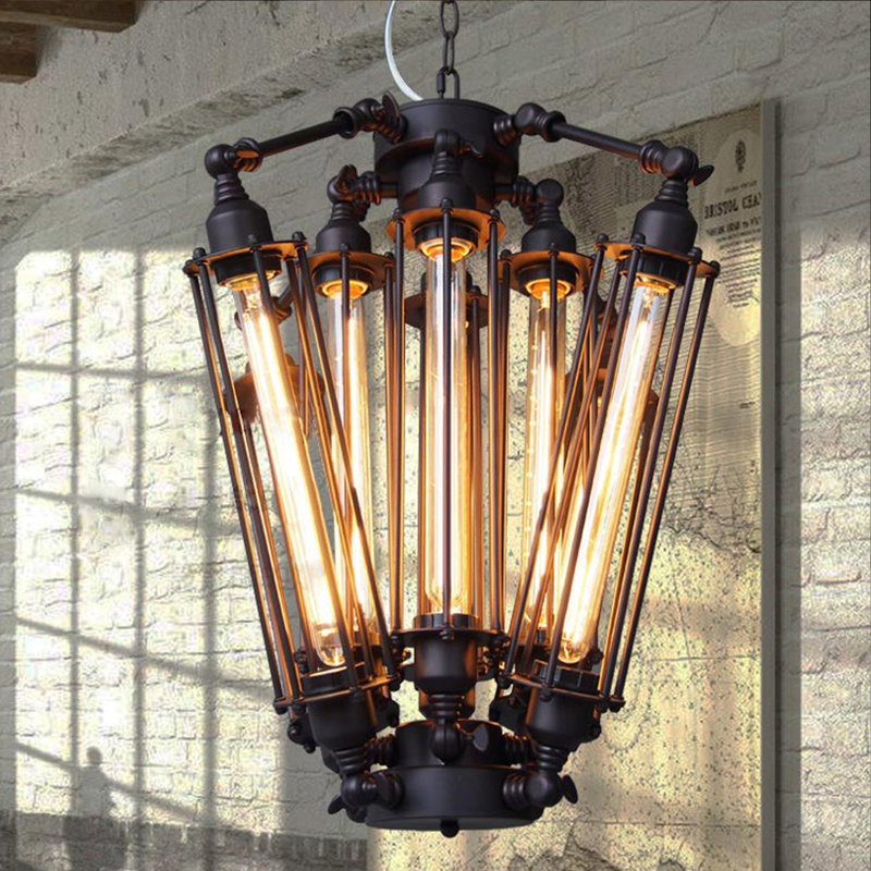 Lustre géométrique unique à 8 lumières Hannover