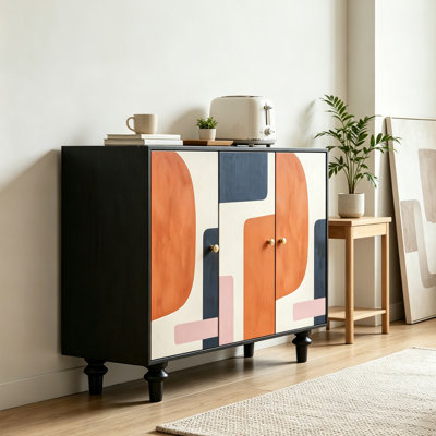 Buffet artistique et élégant à grande capacité