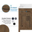 Ensemble de meuble-lavabo double 60 po Tahoe-1925472927