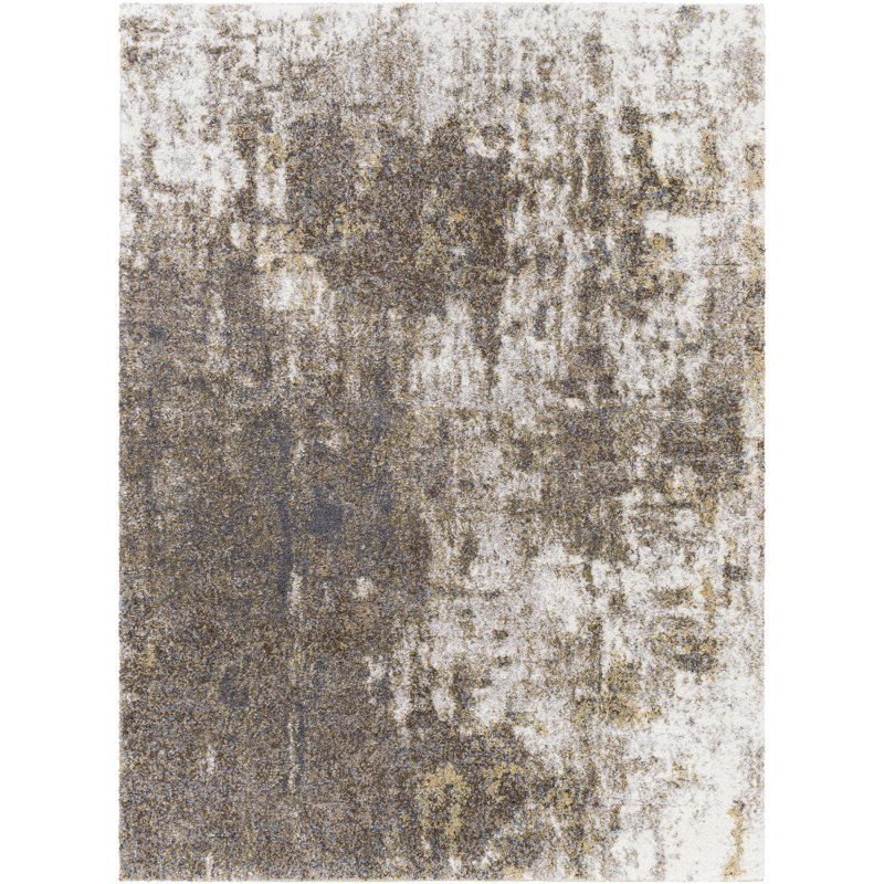 Maez Abstract Indoor Rug, Rectangle 5'3" x 7'