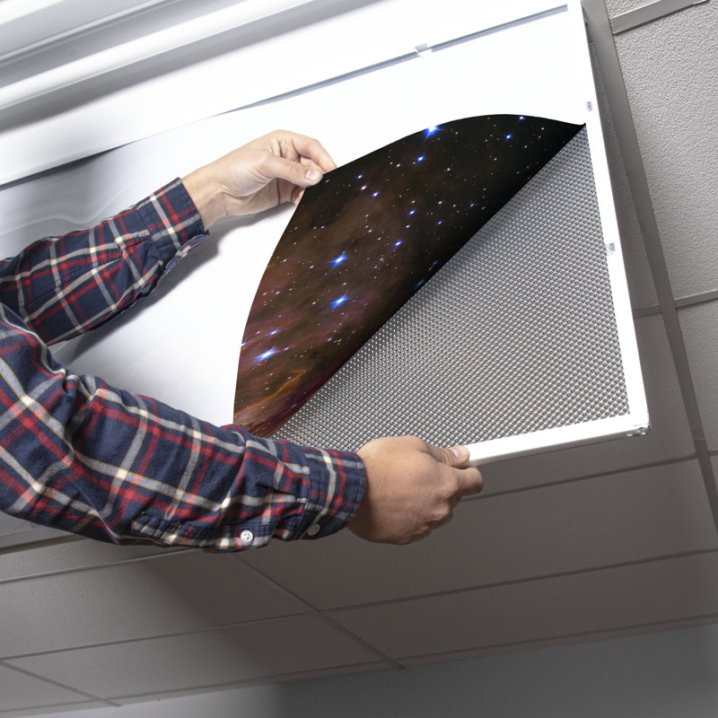 Astronomy Square Fixture Component Ceiling Light