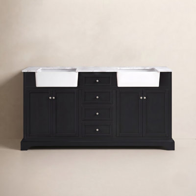 Pardue 72'' Double Bathroom Vanity