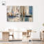 «Layers of Time», ensemble de reproductions d'art encadrées par Art Remedy, cadre argenté, 36 x 45-135342075-135342059