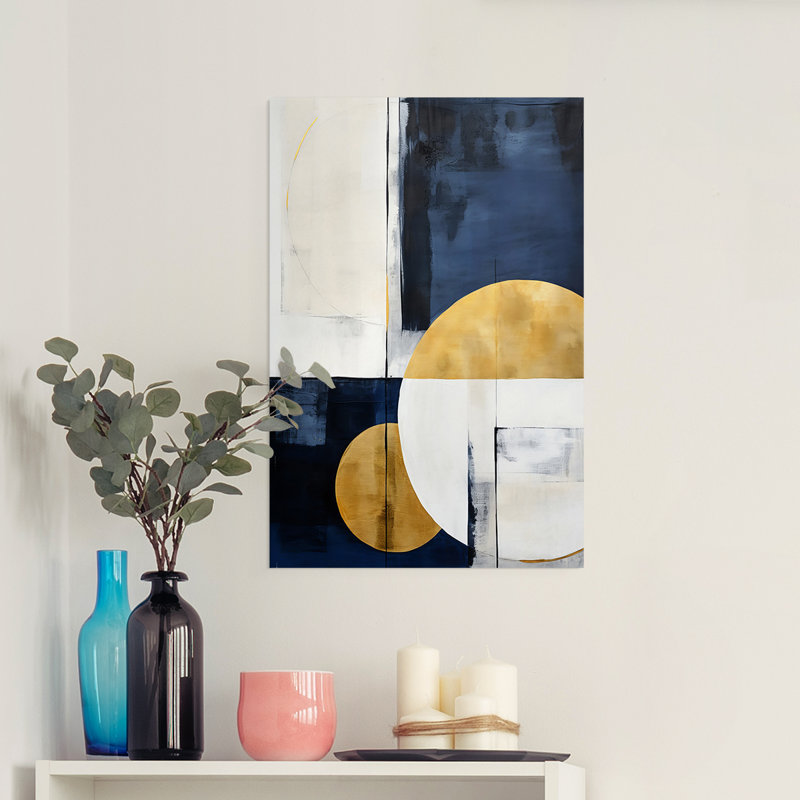 ABSTRACT Series DXLV -Canvas Print Only - NOT FRAMED, H 27 po x l 18 po