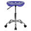 Adjustable Height Active Stool with Removable Casters/Wheels-878895956