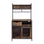 Meuble de bureau en cage pour chien