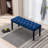 Upholstered Tufted Bench Ottoman , Velvet Dining Bench Bedroom Bench  Footrest Stool Accent Bench For Entryway Dining Room Living Room-252901915