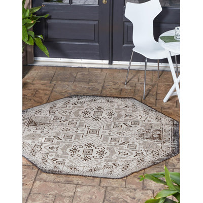 Tapis gris d'extérieur Chand