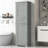 Tall Bathroom Storage Cabinet, Freestanding Storage Cabinet With Drawer And Adjustable Shelf, MDF Board With Painted Finish-650285306