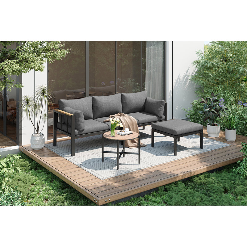 4 - Person Seating Group With Cushions