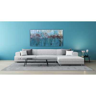 Blue Topaz By John Beard - Gallery Wrapped Canvas Print Print by John Beard