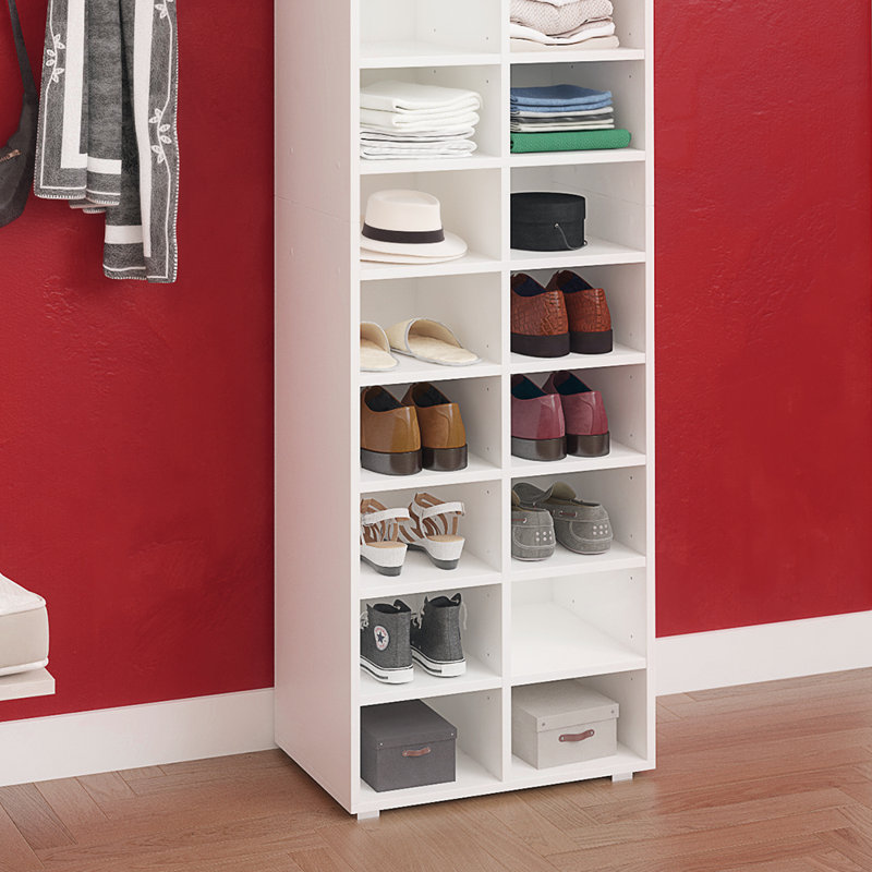 Berea 22 Pair Shoe Rack