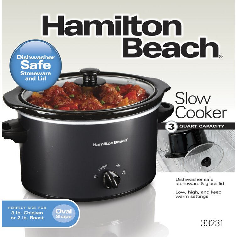 Hamilton Beach 3 QT Slow Cooker