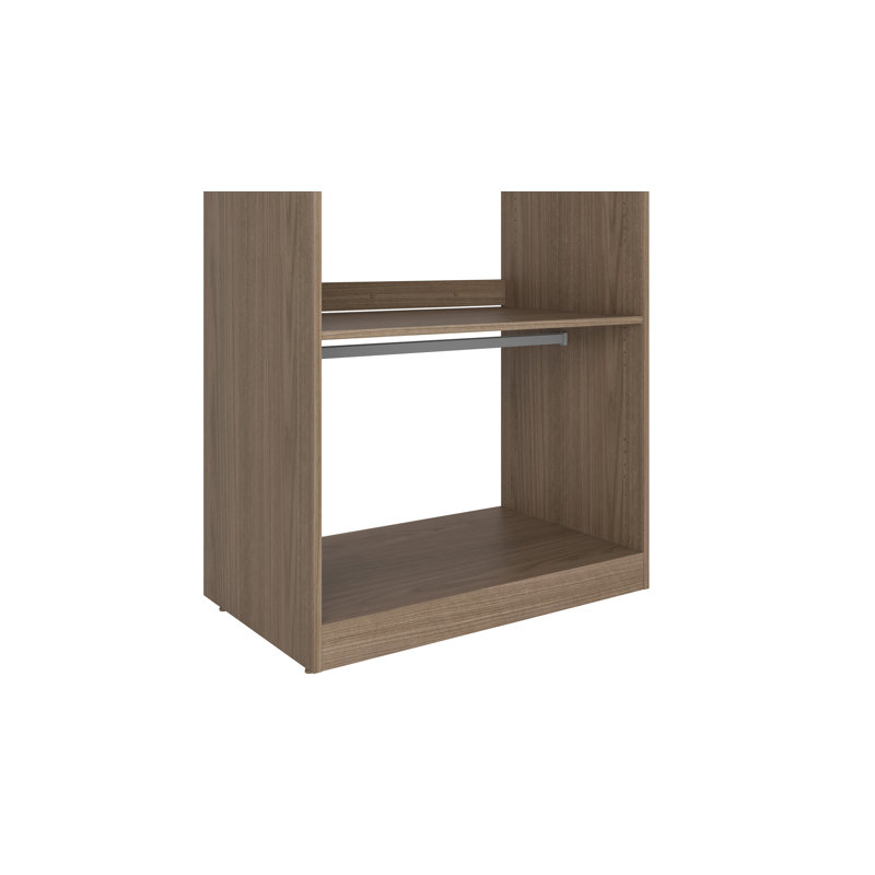 Ensembles de rangement pour garde-robe 36/36 po, Brun