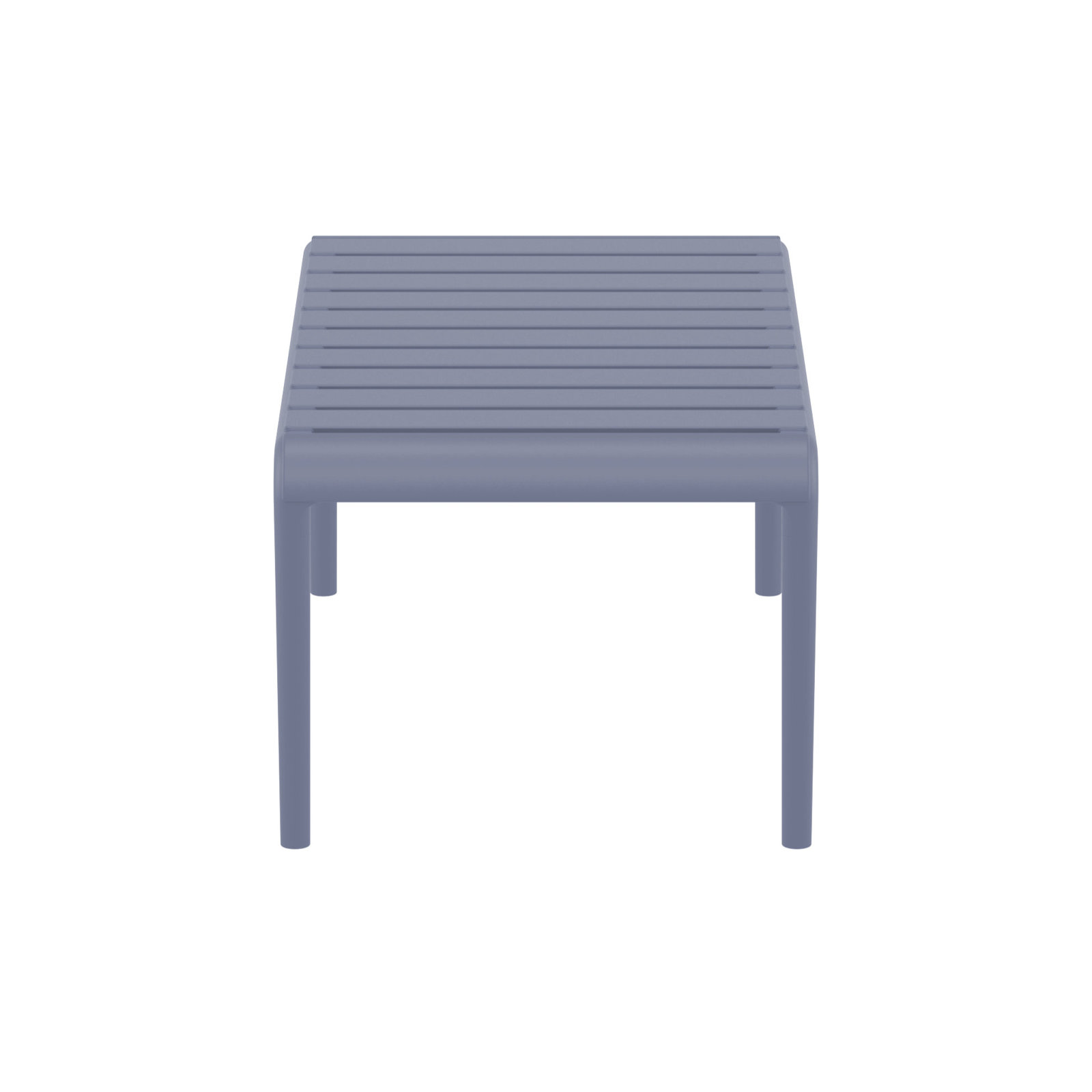 Ruta 35" Patio Table, Dark Gray
