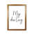 Honey Oak Frame