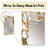 Gold And White Royal Flower Garden Serenity - damask  Large Wall Mirror, Damask Decorative Mirror, Printed Metal Art-482908241