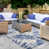 Bleu/Gris