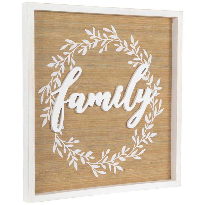 Wall Decor on Wood