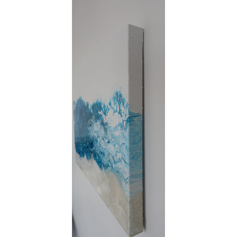 Crashing Surf Painting by Cynthia White