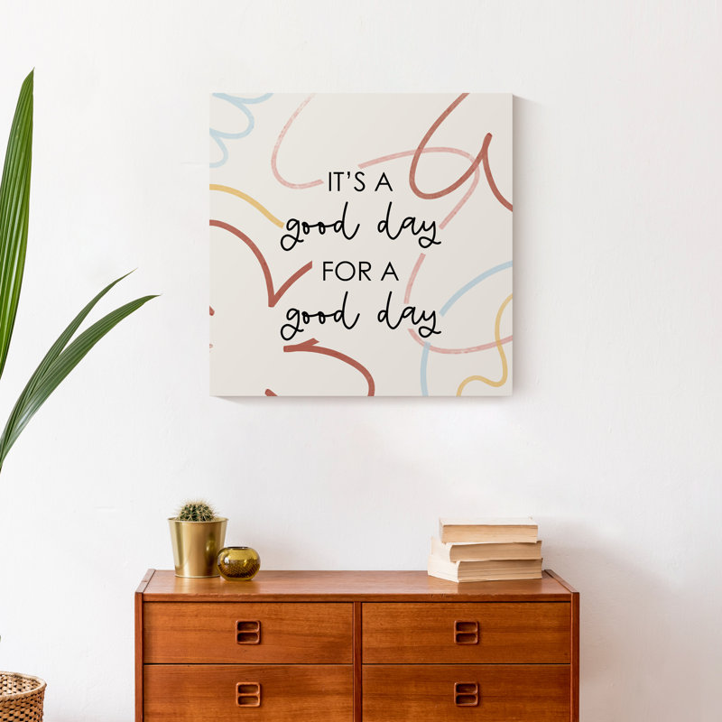 Good Day, reproduction sur toile, H 20 po x l 20 po x P 1,25 po