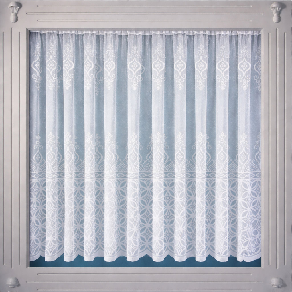 Ashly Lace Net Curtain 40"-102Cm 5Metre