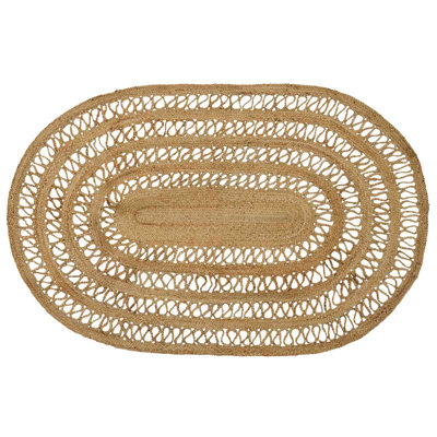 Oval Hand Braided Area Rug