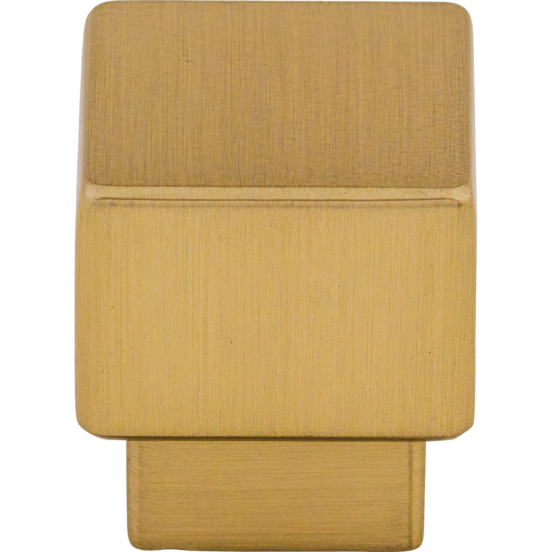 Sanctuary (R) Tapered 1" Length Square Knob, Honey Bronze