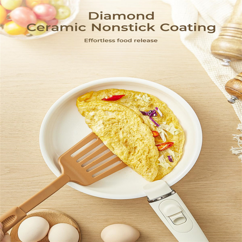4 - Piece Non-Stick Aluminum Cookware Set