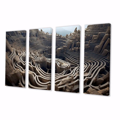 Reproduction d'art mural 4 pièces