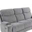 Canapé inclinable électrique en chenille de 84,2 po de large avec porte-gobelets intégré et ports de chargement USB