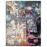 Patinated Look One-of-a-Kind 9'1" X 11'11" Area Rug