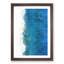 Aerial View of a Maldives Beach in Abstract - Picture Frame Graphic Art Print-55683141-55683143