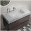 Meuble-lavabo de salle de bain avec lavabo, grand meuble-lavabo flottant mural, salle de bain moderne, base de lavabo intégrée sans drainage et robinet, pré-assemblé-1743364527
