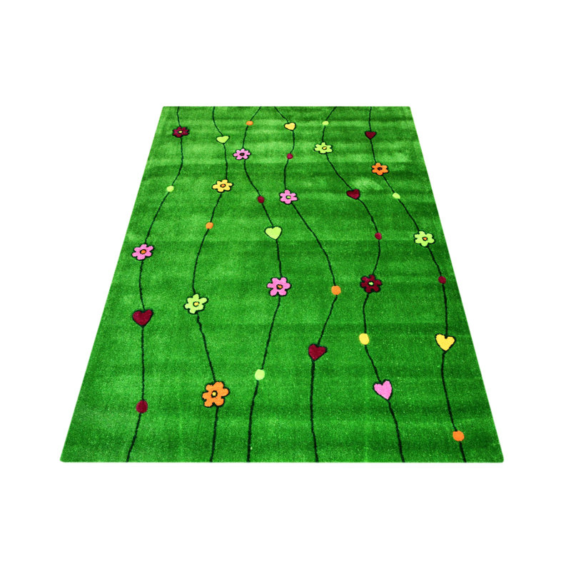 Floral Hand Woven Area Rug, Rectangle 170 x 240cm
