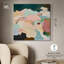 «Brushed Beauty I», art mural vert sur toile par Art Remedy-115107624-115107625