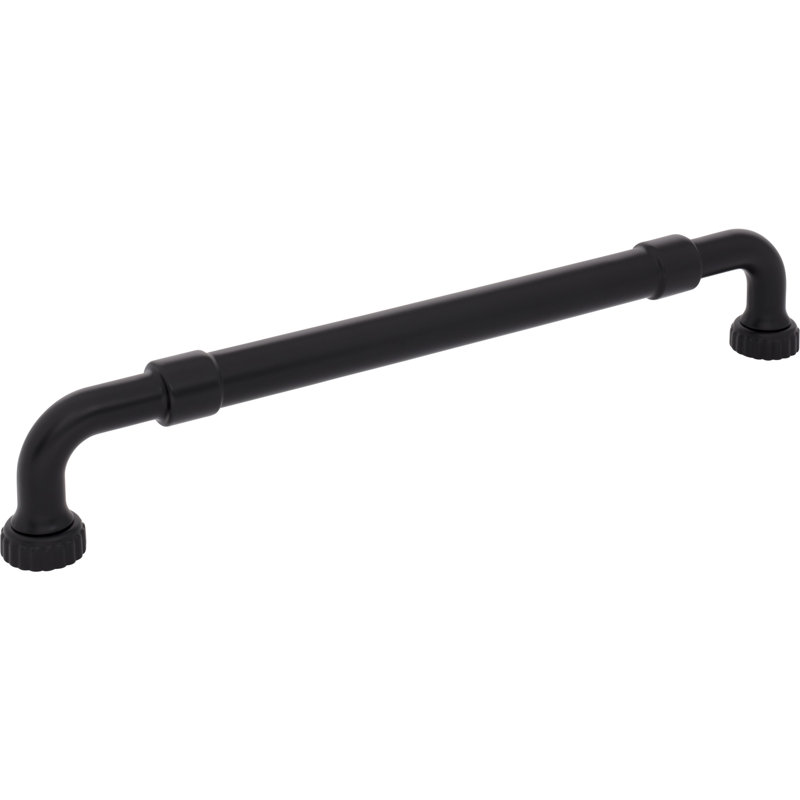 Holden Appliance Pull, Flat Black, 12" Center To Center