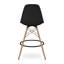 Tabouret de comptoir Johanan, noir-71243283