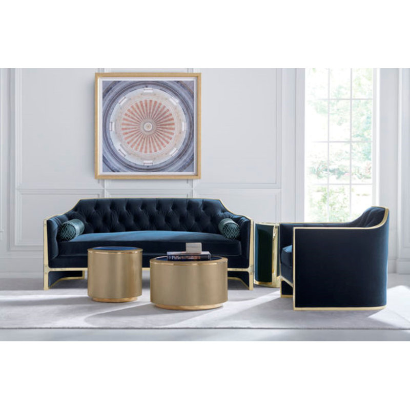 Caracole Classic Tufted Chair