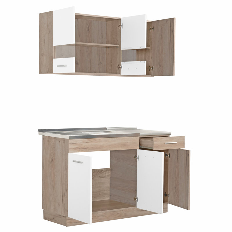 Popa 84cm Kitchen Pantry, White