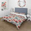 Moroccan Influence Floral Dreams III - Ensemble de housse de couette à motif floral-1406624952