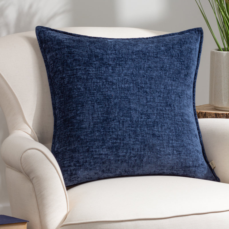 Buxton Square Cushion, Navy