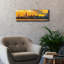 «Chicago - Golden Sunset Panorama» par Epic Portfolio, art mural sur toile-1729662713