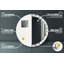 Huldar Glass Flat Wall Mirror