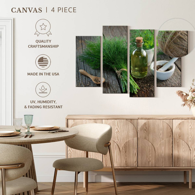 Harnek Rustic Dill And Fennel, 48" H x 75" W
