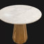 Table de salle à manger Topher Mid-Century