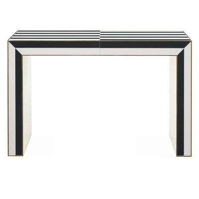 Op Art Waterfall Console