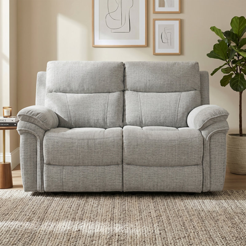 Coombs 2 Seater Electric Reclining Loveseat, Grey