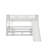 Twin Over Twin Bunk Bed With Fence,Ladder And Slide-385059974