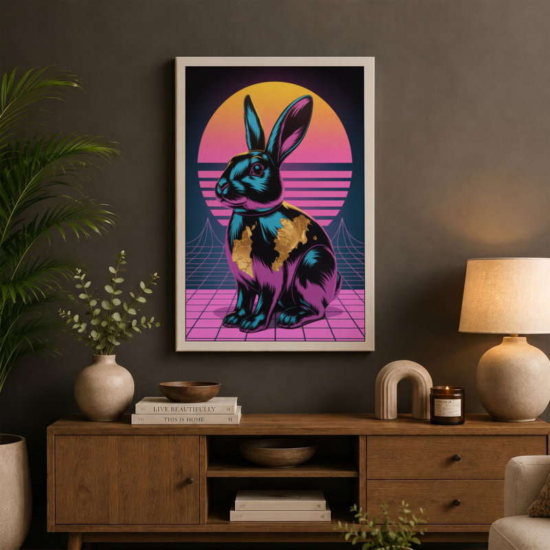 Print, 18x12 - 45.7 x 30.5 cm, Teal Border